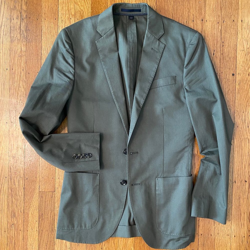 J.Crew Ludlow Italian Cotton Blazer - 34s